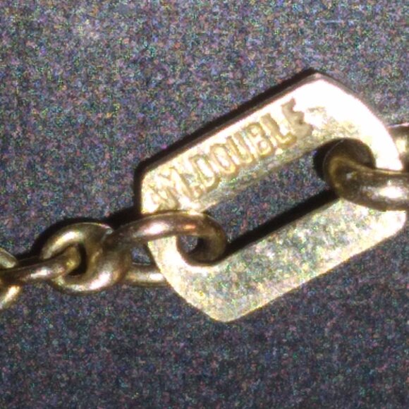 Vintage AM Double TEKA Theodor Klotz Gold Plated Flower Pendant Pearls  Necklace - Picture 6 of 6